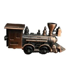 Diecast Metal Train Engine Pencil Sharpener Locomotive 3-1/4"